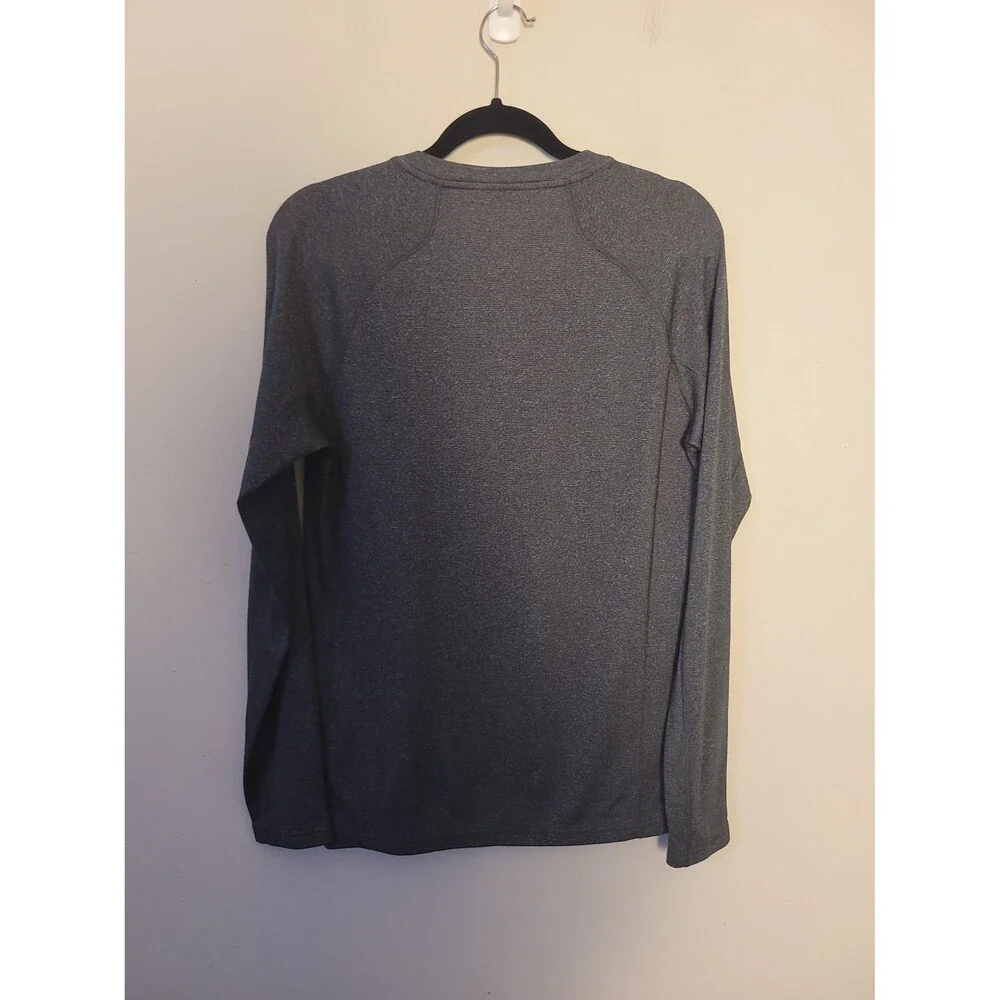 The North Face Polartec Mens Base Layer Long Sleeve Henley Tee Sz S